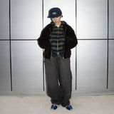 Corduroy bomber jacket / Brown