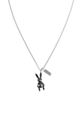 Dark rabbit necklace