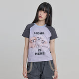 マルチーズ & マルプーハーフスリーブTシャツ