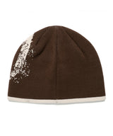 DUST TRIBE LOGO BEANIE BROWN(CV2EFUAB32A)
