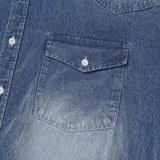 ASCLO Western Brush Denim Shirt (2color)