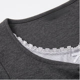 ヴィヴィ チェック レイヤード Tシャツ