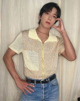 [Jung Yonghwa Worn] ターコイズチャンキーチェーン925シルバーネックレスN044-04H