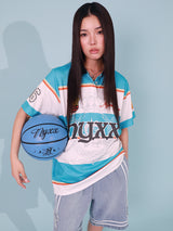STRIPE POLO SHIRTS (BLUE)