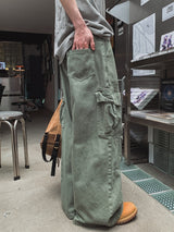 レノディアリングカラーダイングカーゴパンツ