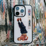Hip Pixel B-Boy Epoxy Bumper iPhone Case