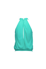 Drape Neck Top [Mint]