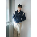 シグネチャーバーシティジャケット(Navy)