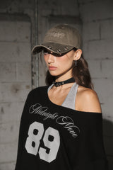 brim cap (khaki)