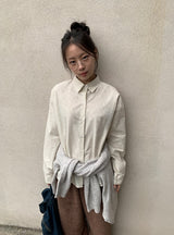 Rune River Cotton Striped Shirt