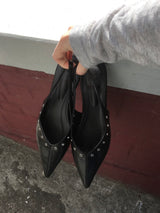 eyelet stiletto shoes