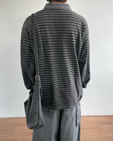 Wash Stripe Pique T-shirt