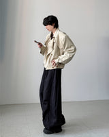 Temperature Stripe Balloon Denim