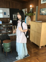 バブルチェックシャツ