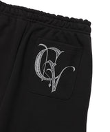 W STEM SWEAT SHORTS BLACK(CV2FMFPA00A)