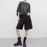 (Unisex) Defne Lettering Boxy T-shirt