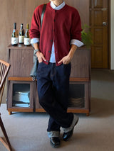 Teto Blanc Knit Cardigan (5 Colors)