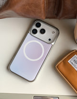 [MADE]イーブニング シルバーエポキシ MagSafe iPhoneケース
