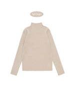 ハイネックニットトップ (Ivory)