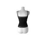 Roger Layered Lace Color Matching Mesh Sleeveless