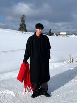 [130cm] Biei wool mac long coat 