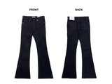 Black Rail Pinstripe Bootcut Long Pants (Black)