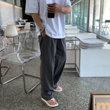 ファーストクールエアナイロンバンディングワイドパンツ
