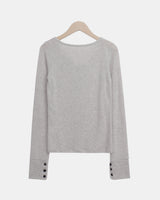 Mue Wool Button Cardigan