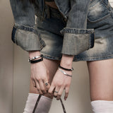 [Silver925] Money Keeper Onyx Bracelet