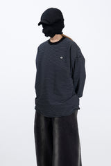 Romaju Wappen Stripe Long Sleeve T-Shirt