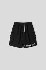 Scull cargo sweat bermuda pants 2C