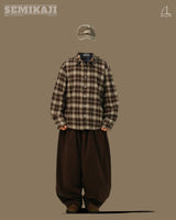 [SEMADE] BEAR Fleece Balloon Pants
