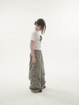 スプリットサイドシャーリングパンツ -1C