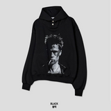 [Unisex] Crop printing hood t-shirts(3color)