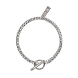 [2149] Toggle Circle Chain Bracelet