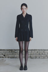 LIORA JACKET DRESS black