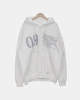 Sedin Oversized 09 Hooded Zip-Up