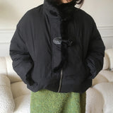 Cocom fur Duffle Short Padded Jumper