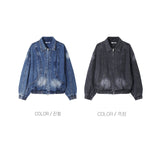 Trip Two-Way Denim Jacket (2 Colors)