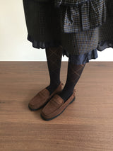 Suede penny loafers (2color)