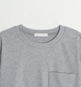No.1408 ポケットクロップT (4color)