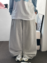 ishishiku Basic Wide Long Pants 2 SIZE 3 COLORS