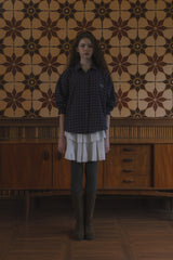 Bein check shirt_navy