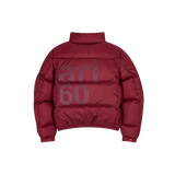 1/2 BASIC SAFARI DOWN JACKET (BURGUNDY)