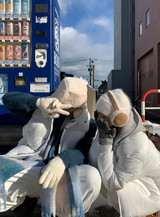 フレンダーエイクチェックビッグマフラー