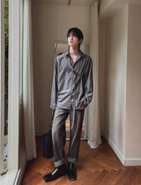 Baski Teen Washed セミバンディングデニムパンツ