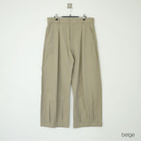 tailored wide slacks