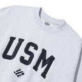 USM sweat shirts_White Grey