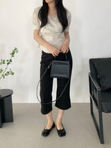 Yuk 8-length Capri Pants