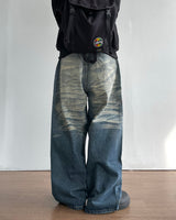 Fair Cat Washing Denim Pants